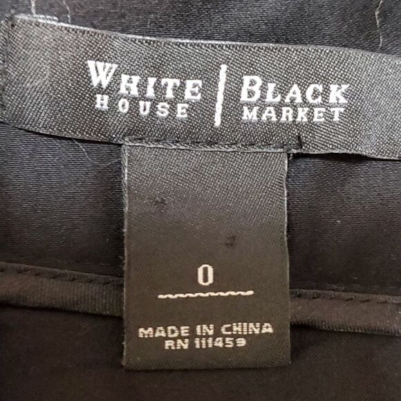 - White house black market‎ skirt, multiple colors. Size 0..zipper in back. - Picture 8 of 8